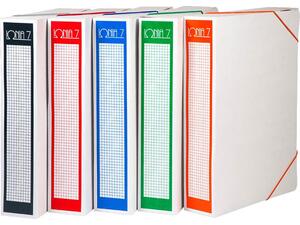 Κουτί αρχειοθέτησης με λάστιχο ΙΩΝΙΑ No7 27x35x7cm σε διάφορα χρώματα